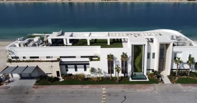 La villa la plus chère de Dubaï à Palm Jumeirah